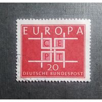 Марка Германия 1963 год Европа СЕРТ