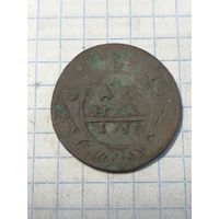 Денга 1730г. Старт с 2-х рублей. Смотрите другие лоты, много интересного.
