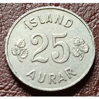 Исландия 25 эйре, 1957    ( 2-1-8 )