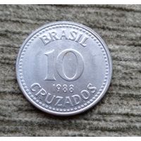Werty71 Бразилия 10 крузадо 1988