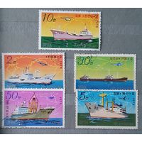 КНДР корабли 5шт