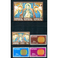 Кипр - 1970г. - 2 полные серии - 7 марок - MLH, MH. #4-B6-120-A-2