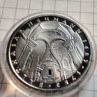 5 марок ФРГ 1978 г .В честь 225-летия со дня смерти Иогана Неймара.  Серебро.