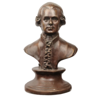 Бюст Вольфганг Амадей Моцарт Австрийский композитор Бронза