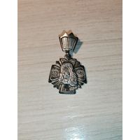 Подвеска "Спаси и сохрани", самодельная.