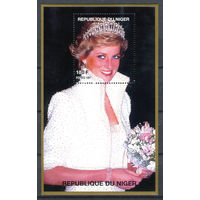 Нигер - 1997г. - принцесса Диана - 1 блок - MNH. Без МЦ!