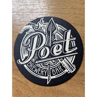 Подставка под пиво Brewery Bar Poet /Россия/
