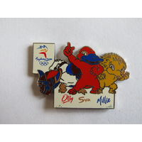 Значок. Знак. "XXVII летние Олимпийские игры". "Олимпиада". Сидней. 2000г. м