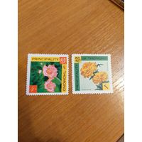 1962  княжество Томонд флора цветы роза (2-13)
