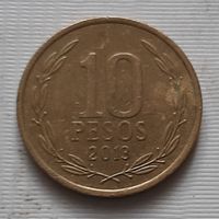 10 песо 2013 г. Чили