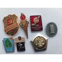 Значки СССР (цена за все)