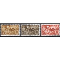 Испанская Ифни 1958. Фауна. Птицы. 3 марки 171-73