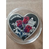 Сувенирная монета  "I love you".