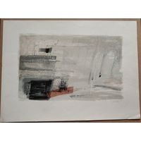 Склютаускайте А.И.   Литография.  57х78 см