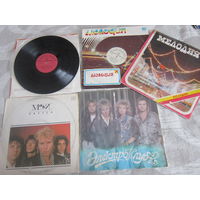 5-пластинок из СССР: "Электроклуб", " Маки", группа Ст.Намина, " Ариэль" и лауреаты фестиваля в ТБИЛИСИ-80
