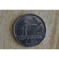 Ватикан 50 лир 1978 с 1 руб