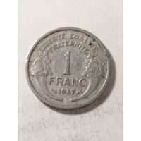 Франция 1 франк 1947