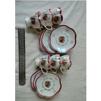Сервиз кофейный Мадонна Z First Quality Чашка Блюдце