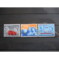 Брит. колония Гренада, от Виктории до Елизаветы II. полная серия.  1961 г. см. условие.