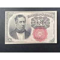 10 центов США 1874