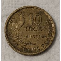 Франция 10 франков, 1950 Без отметки монетного двора (2-7-100)