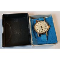 Новые позолоченные часы " Заря". СССР. Все лоты с 1 рубля!