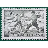 Финляндия 1963. Сплавщики леса