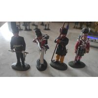 Солдатики. Дель прадо. Олово.