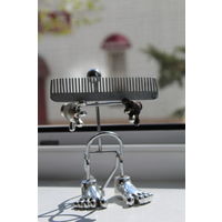 Расческа СССР алюминиевая