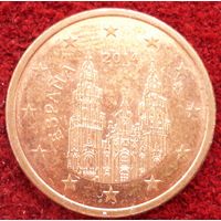 424:  5 евроцентов 2014 Испания