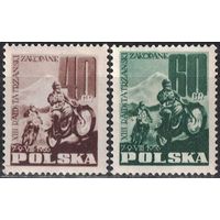 Польша 1955 Мотогонки в Татрах *