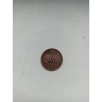 Русская Финляндия 5 пенни 1866 год