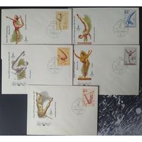 СССР 1980 Олимпиада-80 КПД, Москва, гимнастика.