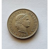Швейцария 10 раппенов, 1998