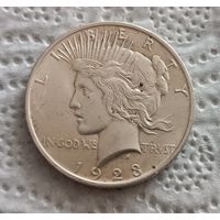США доллар 1923 с блеском