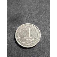 Таджикистан 1 сомони 2023