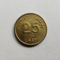 Мальдивы 25 лари 1996 г.