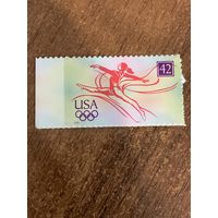 США 2008. Гимнастика. Олимпийские игры. Марка из серии