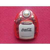 Радиоприемник Coca-cola. Рабочий.