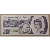 50 пенсов 1979 года - Остров Святой Елены - UNC