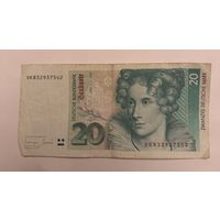 Германия 20 марок 1993