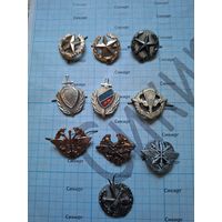 10 петличных эмблем РФ