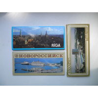 Новороссийск, Рига, Ташкент. Открытки, СССР.