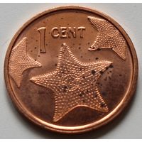 Багамы 1 цент 2015 год