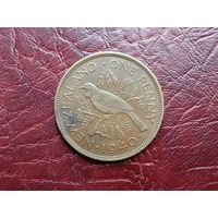 1 пенни Новая Зеландия 1940 г.