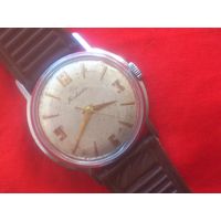 Часы РАКЕТА 2609 тип БАЛТИКА из СССР 1960-х , ВИНТАЖ с РЕМНЕМ