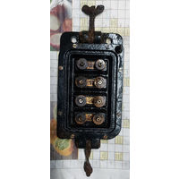 Соединительная коробка для немецких кабелей связи 1943г