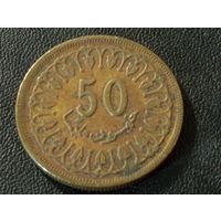 Тунис 50 милиммов 1960 г.