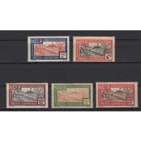 Французский Нигер 1927*  Верблюды, часть серии 5 марок