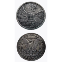 Сувенирная монета Дракон Ацтеки 1 доллар 1888